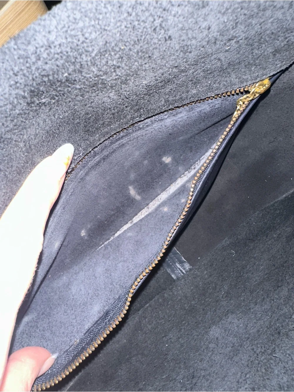 Vintage Coach City Bag (Style 9790) in navy blue